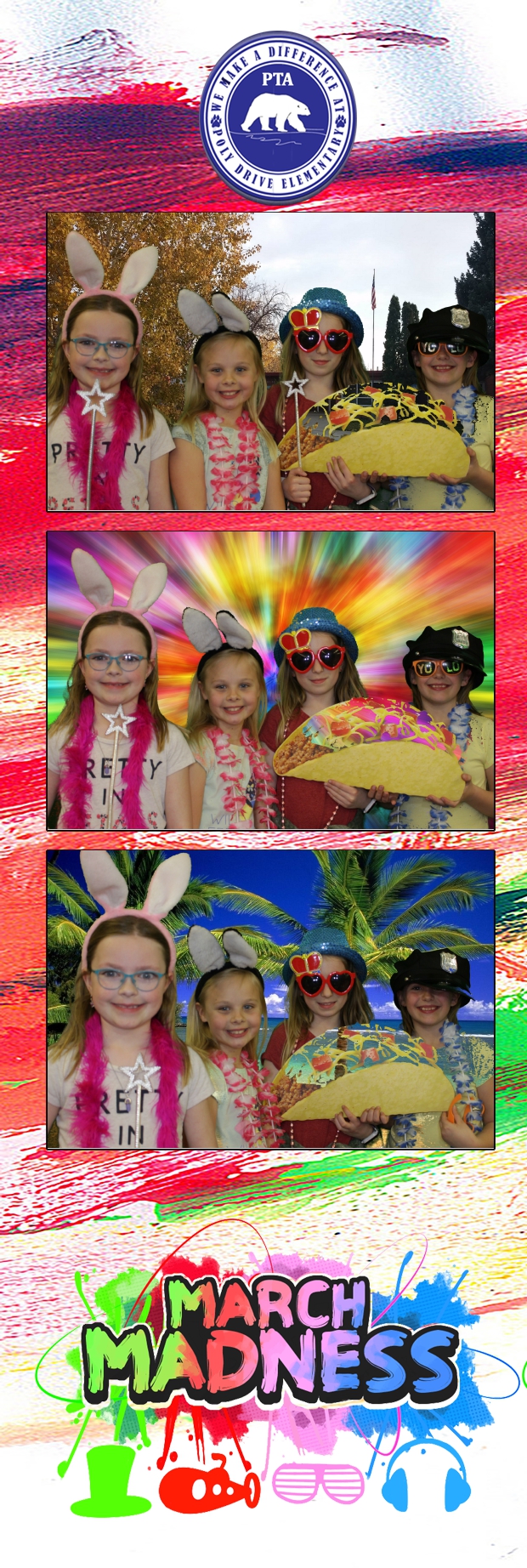 Poly Drive Elementary March Madness Carnival | View more photos from the event at gallery.photoboothbillings.com/u/PhotoBoothBillings/Poly-Drive-Elementary-March-Madness-Carnival